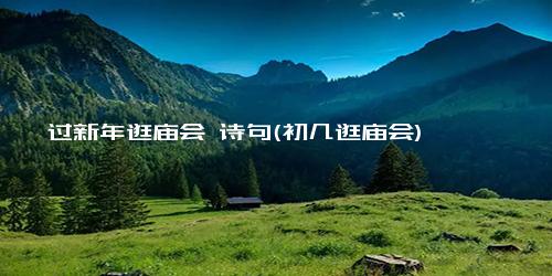 过新年逛庙会 诗句(初几逛庙会)